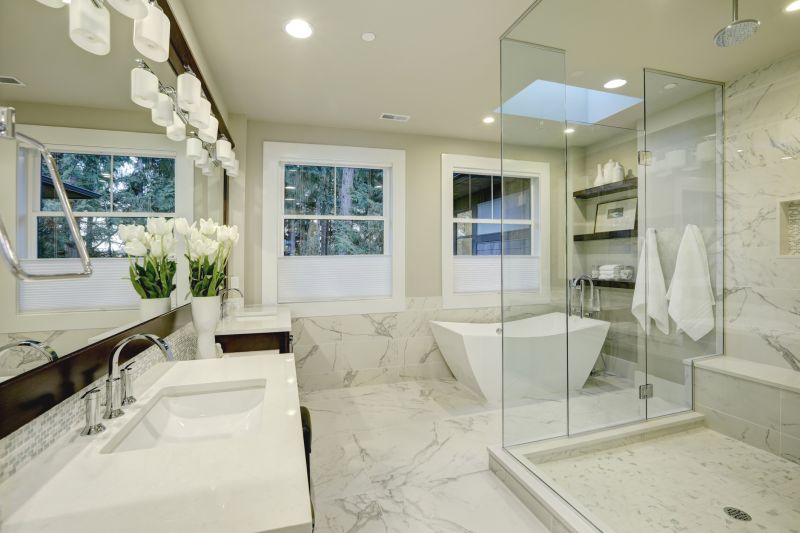 Spacious Bathroom with Open Layout