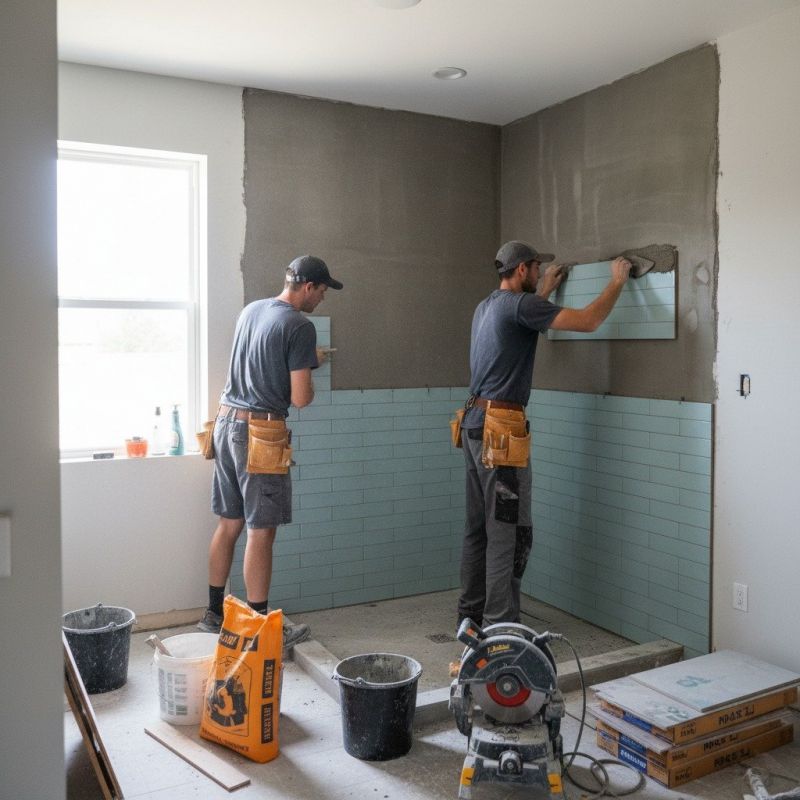 Local Bathroom Remodeling pros at work